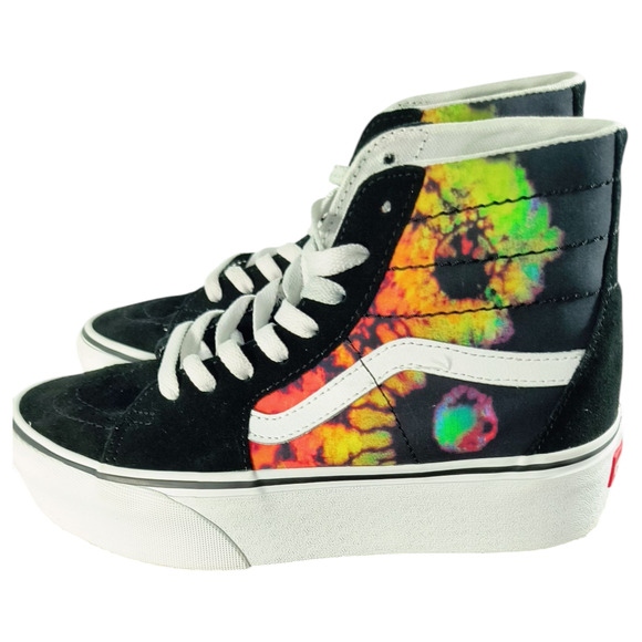 Vans Sk8-Hi Shoes  Men 6.5 / Wmn 8 Black/Multi Paradoxical Tapered Stackform - Picture 13 of 13